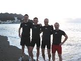 Eine Woche Trainingslager mit drei Freunden auf Fuerteventura. Das war Teil der Vorbereitung von Th...